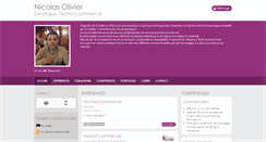 Desktop Screenshot of nicolas-olivier.com