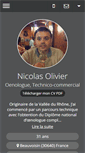 Mobile Screenshot of nicolas-olivier.com