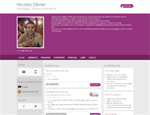 Tablet Screenshot of nicolas-olivier.com